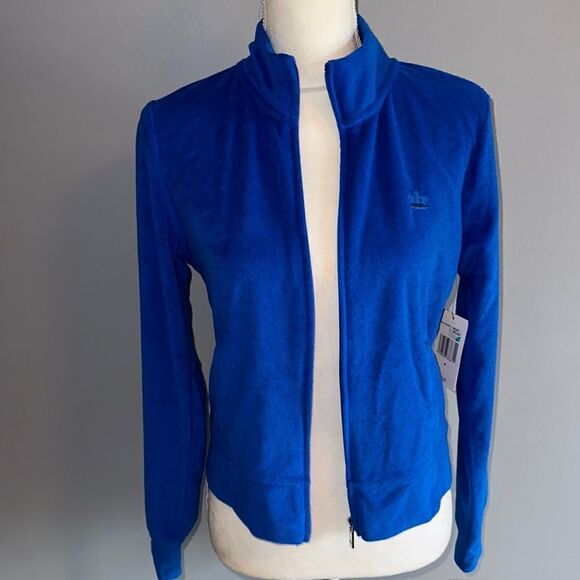 Juicy Couture Terry Jacket in Blue Splash! - Picture 1 of 9